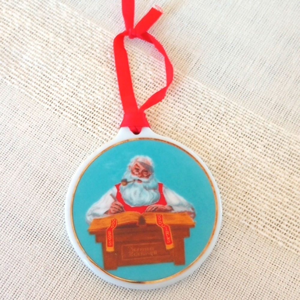 1995 Norman Rockwell JCPenney Collector's Series Christmas Ornament